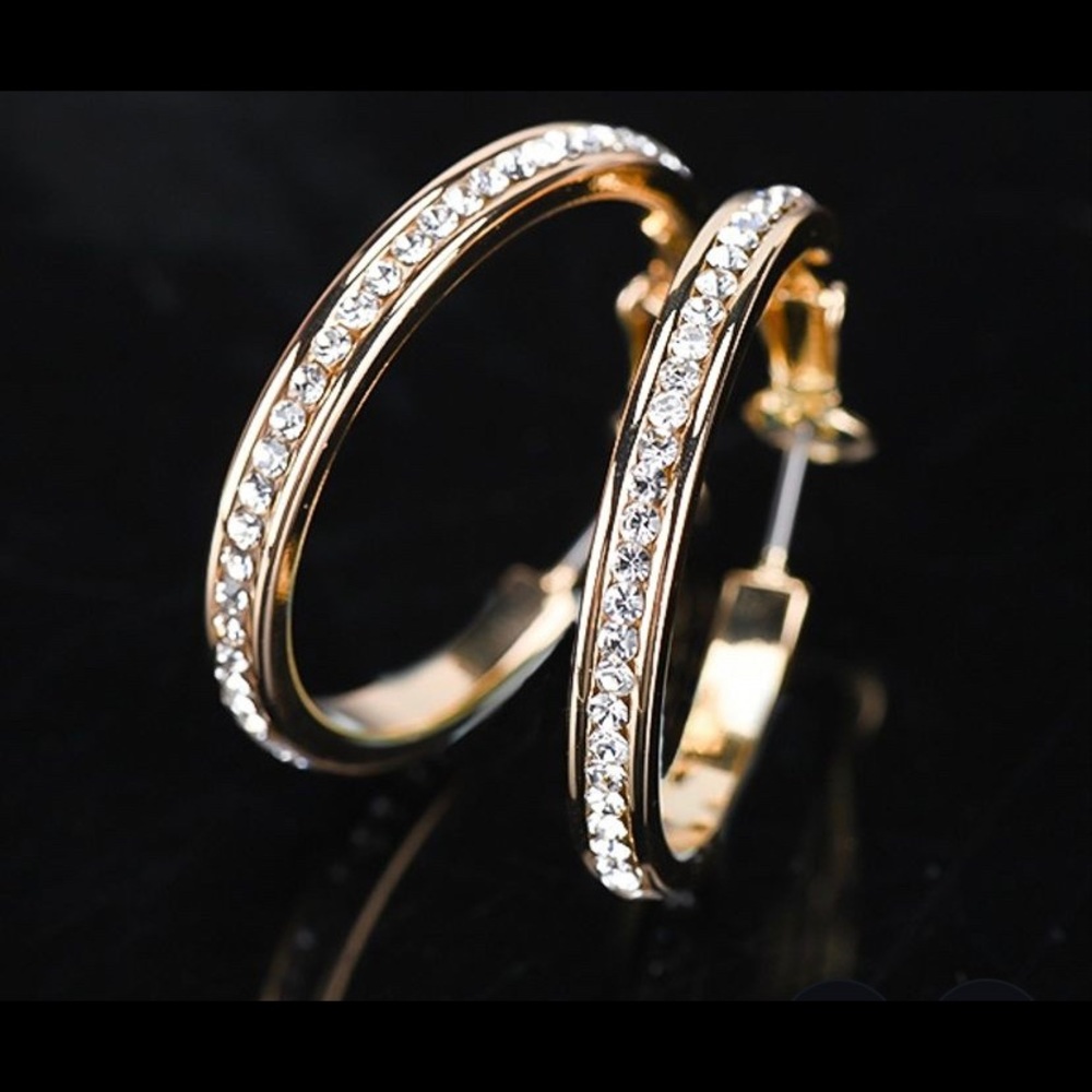 Crystals earrings